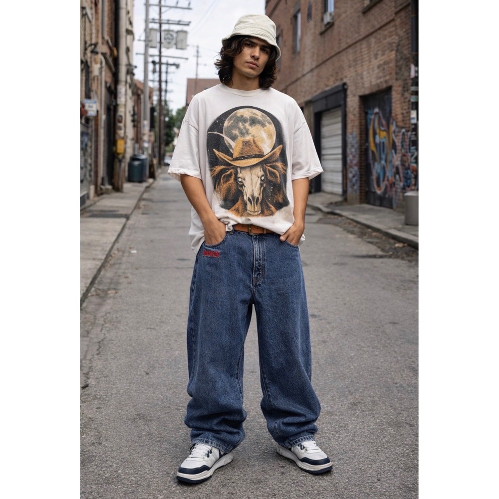 Vintage‎ Twenty X Jeans Mens 37x34 Relaxed Fit Y2K Baggy Denim Workwear